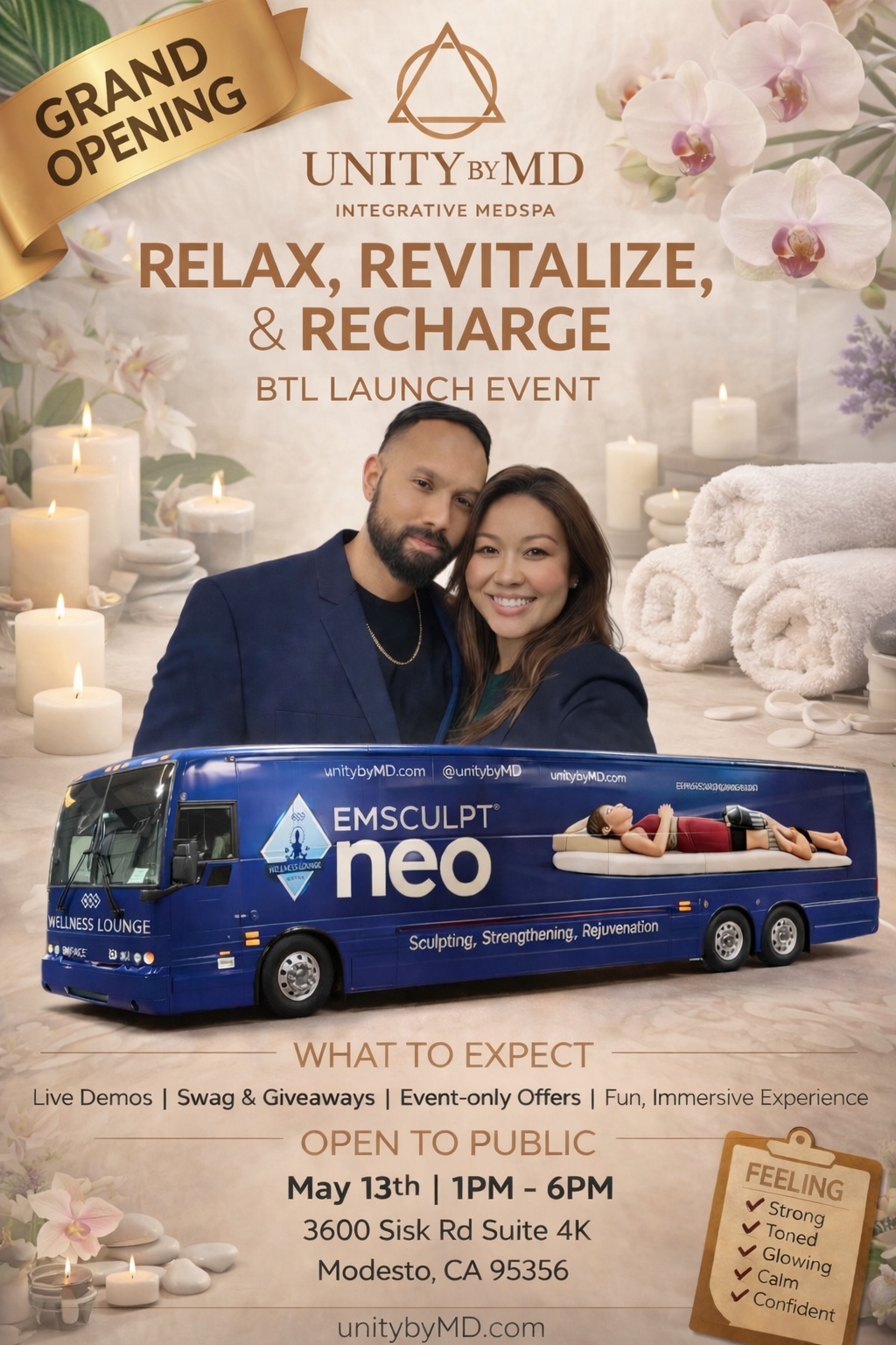 Relax, Revitalize & Recharge – BTL Launch Event – May 13, 2026