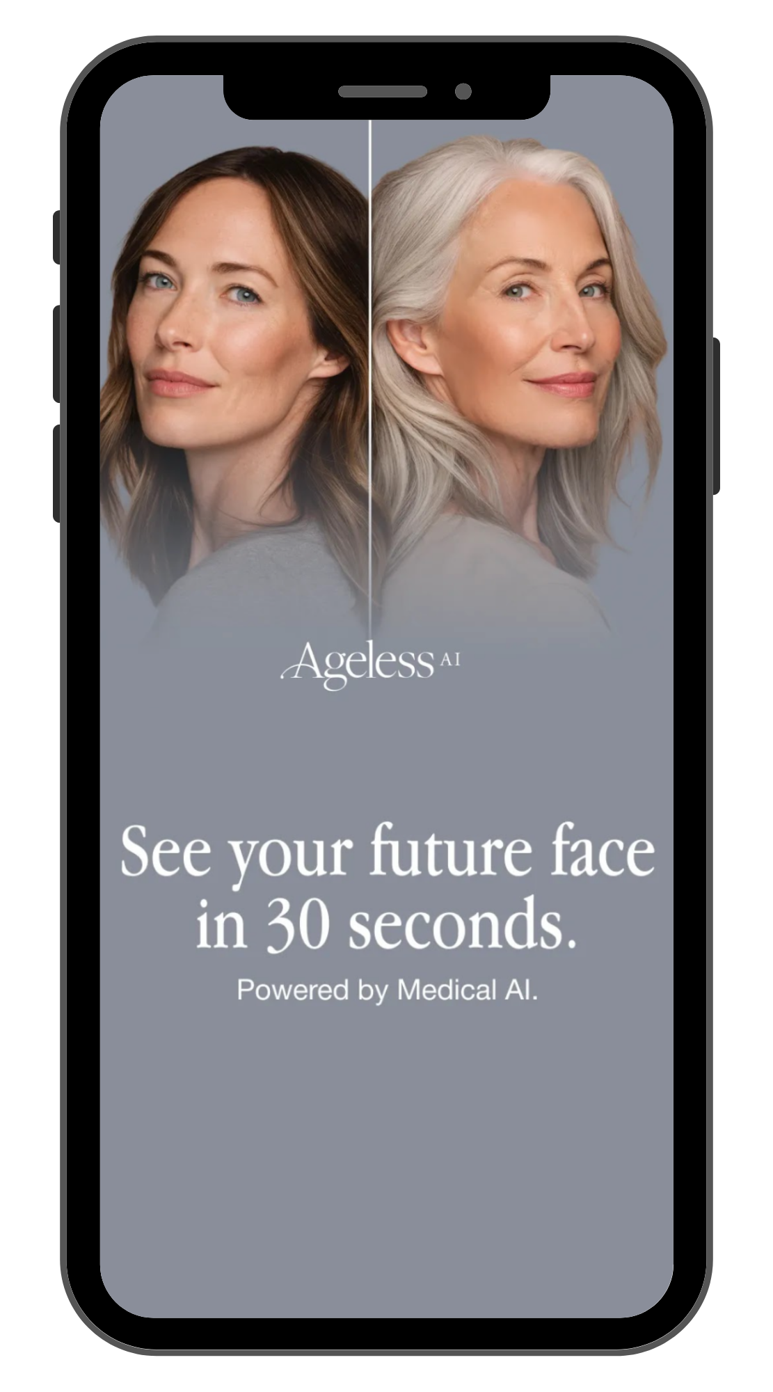 Ageless AI — See your future face on your phone